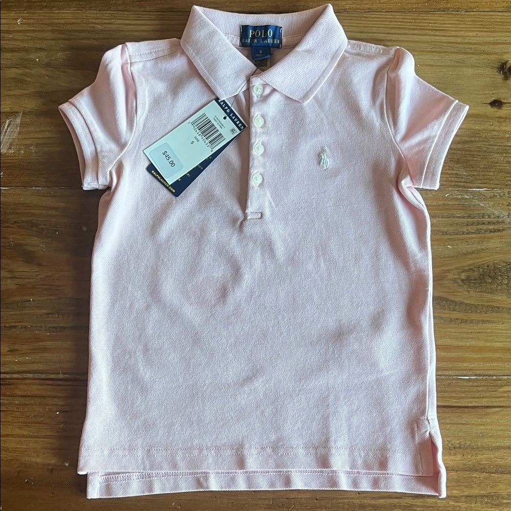 Polo by Ralph Lauren Light Pink Kids Polo Shirt